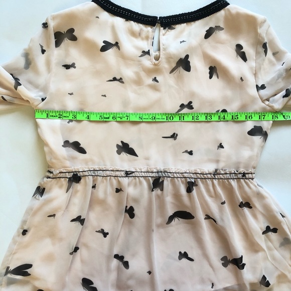 Chelsea & Violet Butterfly Bell Sleeve Blouse - Picture 8 of 10